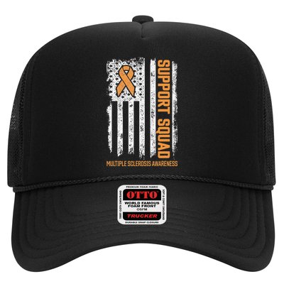 Multiple Sclerosi Support Squad Multiple Sclerosis Awareness Trucker Hat