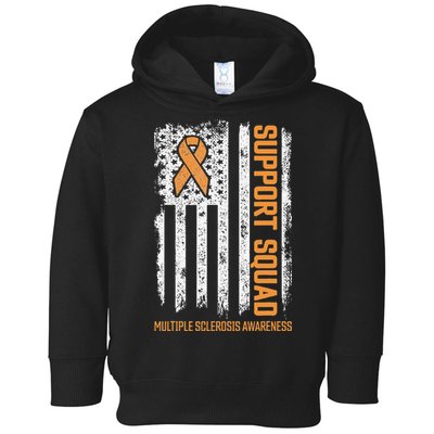 Multiple Sclerosi Support Squad Multiple Sclerosis Awareness Toddler Hoodie