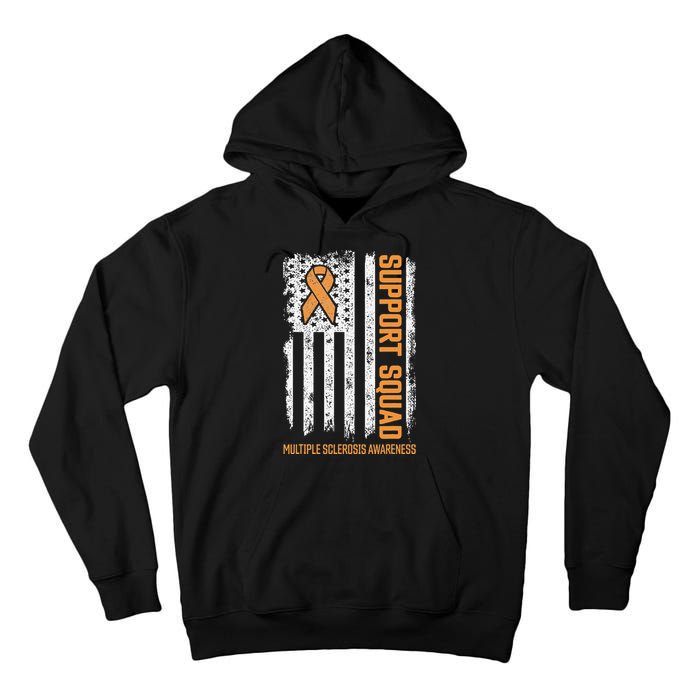 Multiple Sclerosi Support Squad Multiple Sclerosis Awareness Tall Hoodie