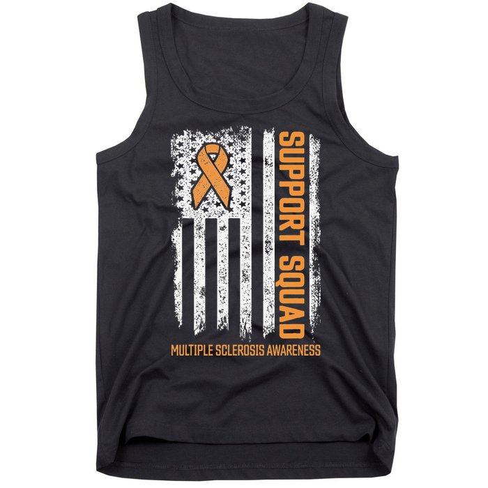 Multiple Sclerosi Support Squad Multiple Sclerosis Awareness Tank Top