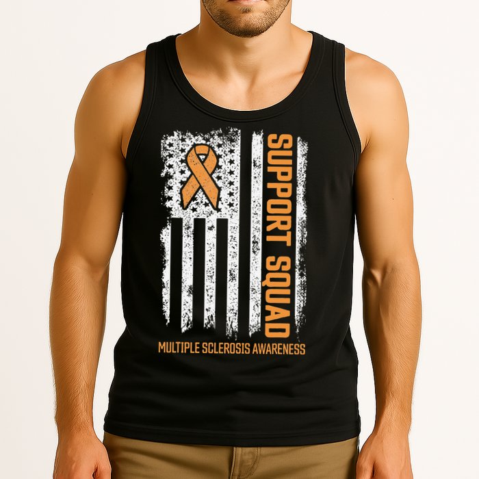 Multiple Sclerosi Support Squad Multiple Sclerosis Awareness Tank Top