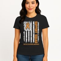 Multiple Sclerosi Support Squad Multiple Sclerosis Awareness Womens T-Shirt