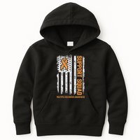 Multiple Sclerosi Support Squad Multiple Sclerosis Awareness Kids Hoodie