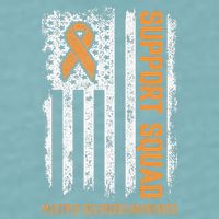 Multiple Sclerosi Support Squad Multiple Sclerosis Awareness Sueded Cloud Jersey T-Shirt