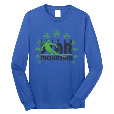 Mountain Ski Skiing Gift Long Sleeve Shirt