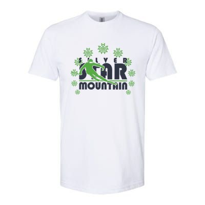 Mountain Ski Skiing Gift Softstyle® CVC T-Shirt