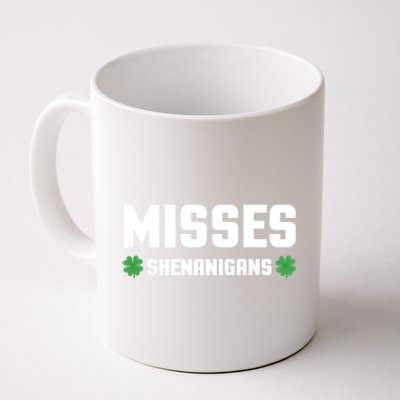 Misses Shenanigans St Patricks Day Partnerlook Great Gift Coffee Mug