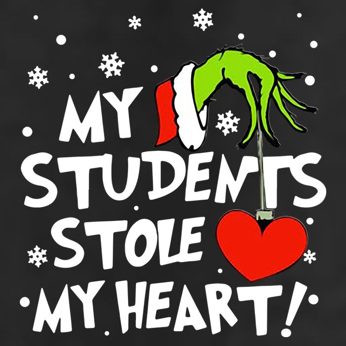 My Students Stole My Heart Christmas Adult Drive Performance Visor
