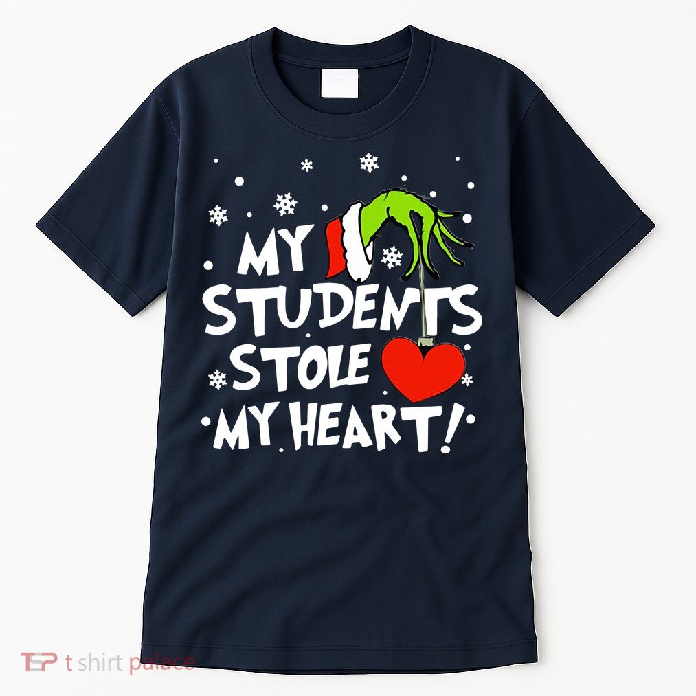 My Students Stole My Heart Christmas Tall T-Shirt