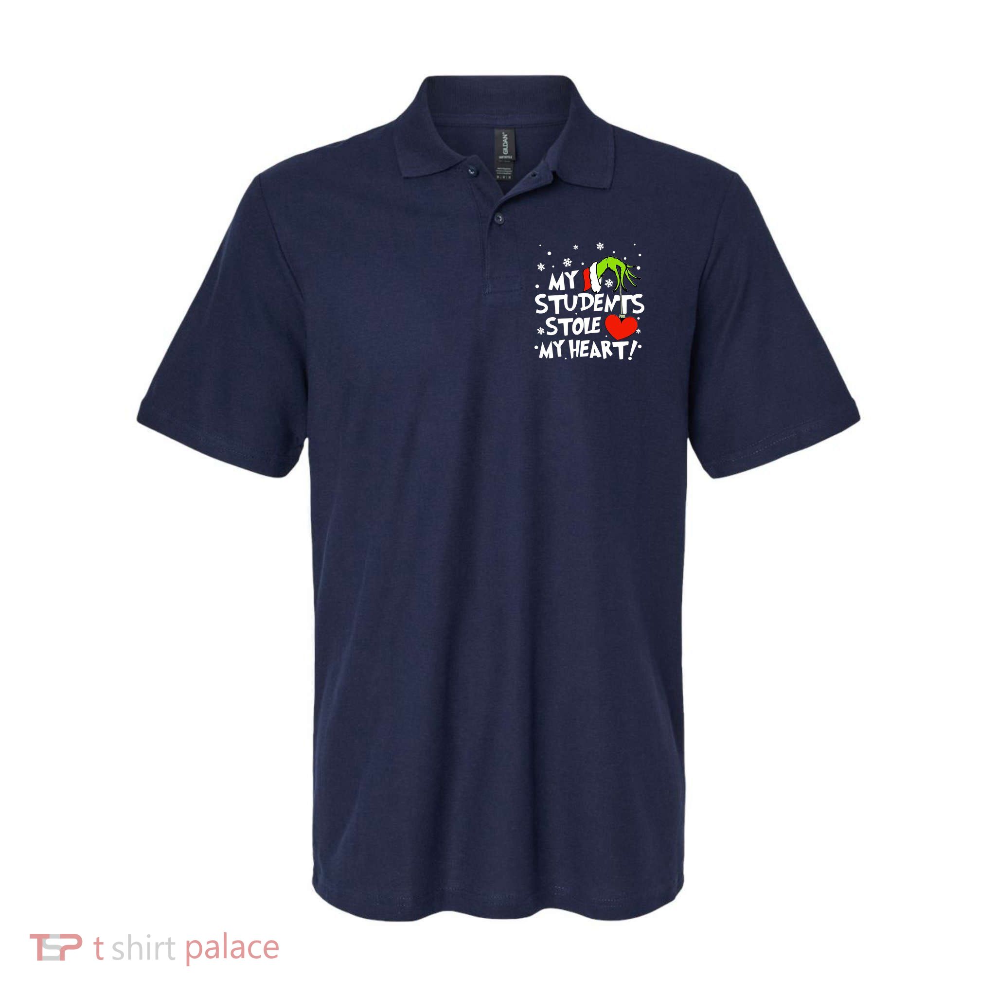 My Students Stole My Heart Christmas Polo