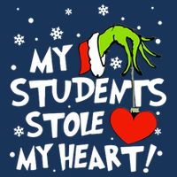 My Students Stole My Heart Christmas Magnet
