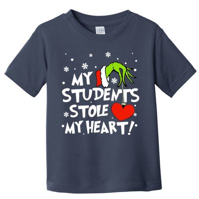 My Students Stole My Heart Christmas Toddler T-Shirt