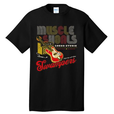 Muscle Shoals Sound Guitar Music Lovers Tall T-Shirt