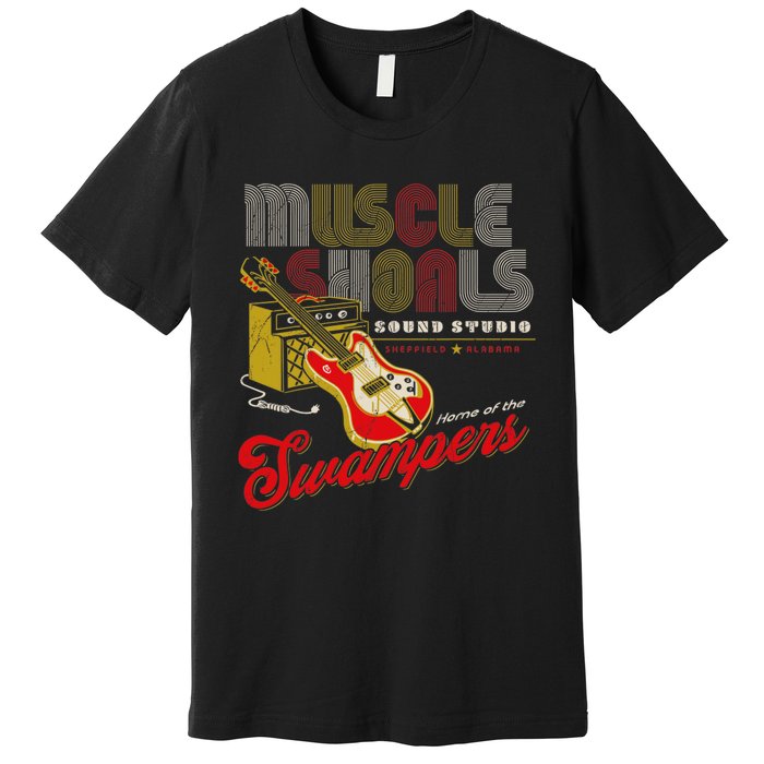 Muscle Shoals Sound Guitar Music Lovers Premium T-Shirt