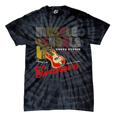 Muscle Shoals Sound Guitar Music Lovers Tie-Dye T-Shirt