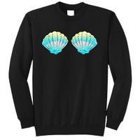 Mermaid Sea Shell Bra Birthday Costume  Sweatshirt