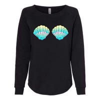 Mermaid Sea Shell Bra Birthday Costume  Womens California Wash Sweatshirt