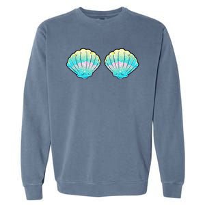 Mermaid Sea Shell Bra Birthday Costume  Garment-Dyed Sweatshirt