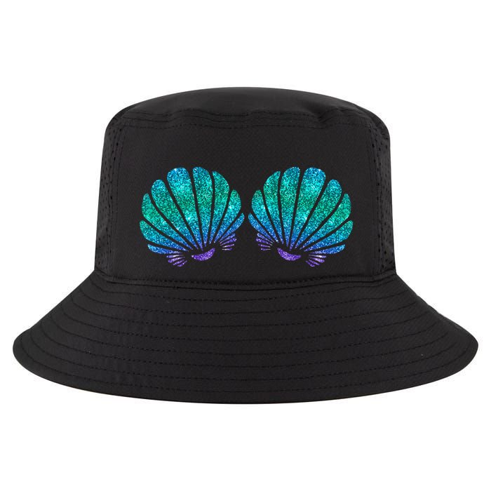 Mermaid Sea Shell Bra Costume Cool Comfort Performance Bucket Hat