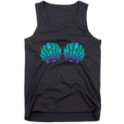 Mermaid Sea Shell Bra Costume Tank Top