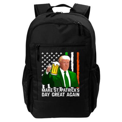 Make Saint St Patricks Day Great Again Funny Trump Daily Commute Backpack