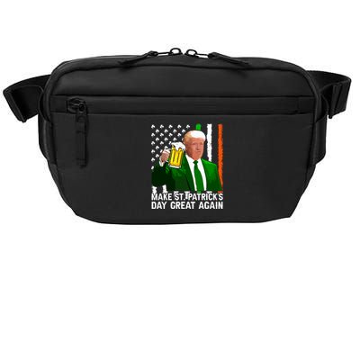 Make Saint St Patricks Day Great Again Funny Trump Crossbody Pack