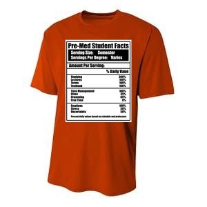 Med School Student Facts Medical Doctor Graduation Graphic Gift Performance Sprint T-Shirt