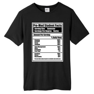 Med School Student Facts Medical Doctor Graduation Graphic Gift Tall Fusion ChromaSoft Performance T-Shirt