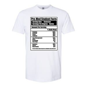 Med School Student Facts Medical Doctor Graduation Graphic Gift Softstyle CVC T-Shirt