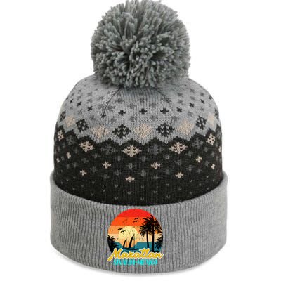 Mazatlan Souvenirs Sinaloa Mexico Vacation Vacay Mode Cute Gift The Baniff Cuffed Pom Beanie