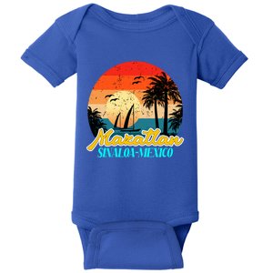 Mazatlan Souvenirs Sinaloa Mexico Vacation Vacay Mode Cute Gift Baby Bodysuit