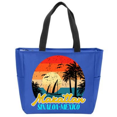 Mazatlan Souvenirs Sinaloa Mexico Vacation Vacay Mode Cute Gift Zip Tote Bag