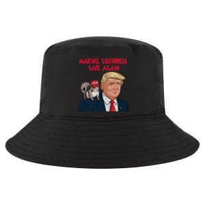 Make Squirrels Safe Again Squirrels For Trump 2024 Maga Cool Comfort Performance Bucket Hat