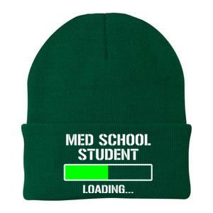 Med School Student Loading Funny Medical School Doctor Great Gift Knit Cap Winter Beanie