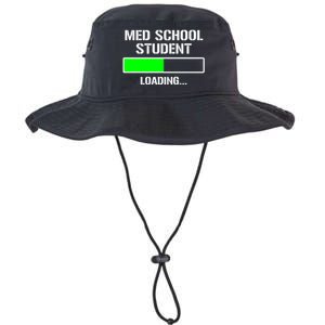 Med School Student Loading Funny Medical School Doctor Great Gift Legacy Cool Fit Booney Bucket Hat