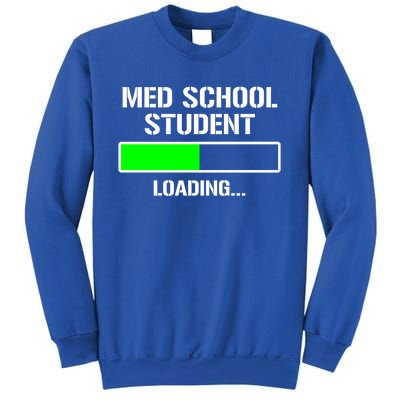 Med School Student Loading Funny Medical School Doctor Great Gift Sweatshirt