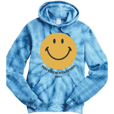 Matthew Stafford Smile Tie Dye Hoodie