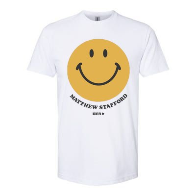 Matthew Stafford Smile Softstyle® CVC T-Shirt