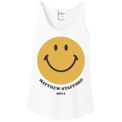 Matthew Stafford Smile Ladies Essential Tank