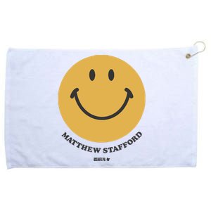 Matthew Stafford Smile Grommeted Golf Towel