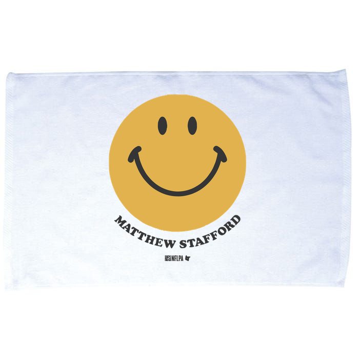 Matthew Stafford Smile Microfiber Hand Towel