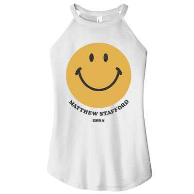 Matthew Stafford Smile Women's Perfect Tri Rocker Tank