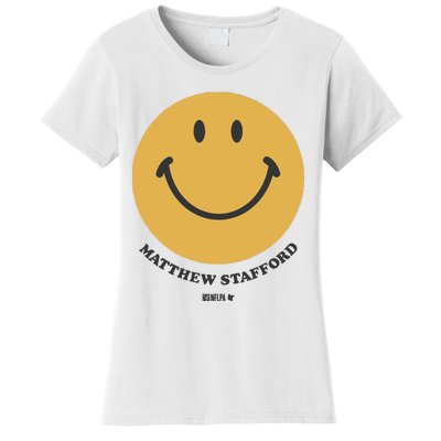 Matthew Stafford Smile Women's T-Shirt