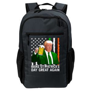 Make Saint St Patricks Day Great Again Funny Trump Daily Commute Backpack