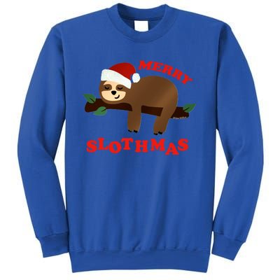 Merry Slothmas Sleepy Christmas Pajamas Dream Come True Cool Gift Sweatshirt