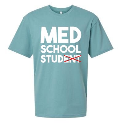 Med School Student Stud Funny Medical School Doctor Cute Gift Sueded Cloud Jersey T-Shirt