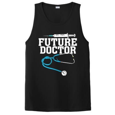 Medical School Student Funny Future Doctor In Training PosiCharge Competitor Tank