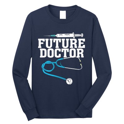 Medical School Student Funny Future Doctor In Training Long Sleeve Shirt