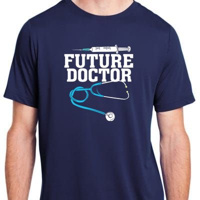 Medical School Student Funny Future Doctor In Training Adult ChromaSoft Performance T-Shirt