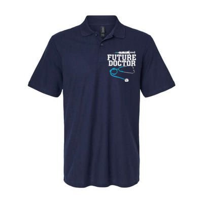 Medical School Student Funny Future Doctor In Training Softstyle Adult Sport Polo